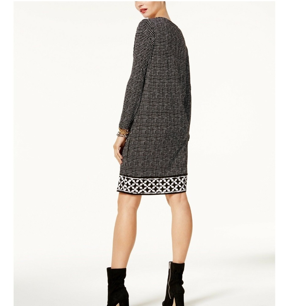 Michael Kors Women's Long-Sleeve Graphic-Print - Picture 2 of 6